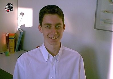 This Photo of me was made for our internal department homepage! (September 9th, 1999)